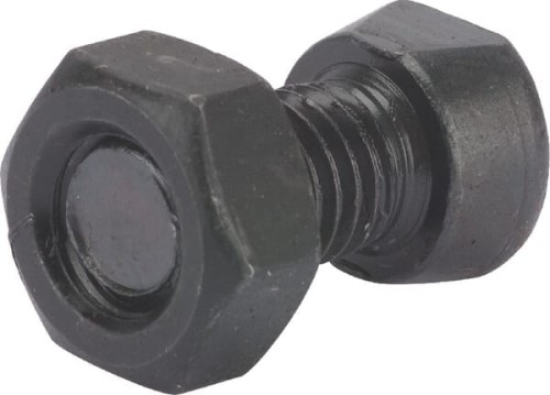 Śruba płużna + nakrętka, M10x25 12.9 523721EN - Intertraktor