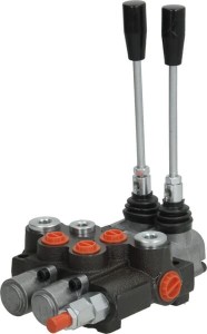 Rozdzielacz hydrauliczny MBV5, 2 sekcyjny A1C1(G3/8)KZ1 gopart MBV52002GP
