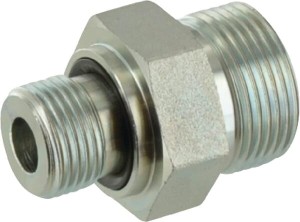 Przyłącze proste z uszczelką 3/8" BSP - M24x1.5 16S GES16SR38WD