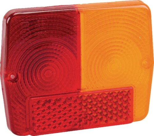 Klosz lampy, czerwony/pomarańczowy tylny prawy Cobo 02383210 - Intertraktor
