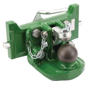 Zaczep transportowy, kulowy 80 mm zielony 07633042A17
