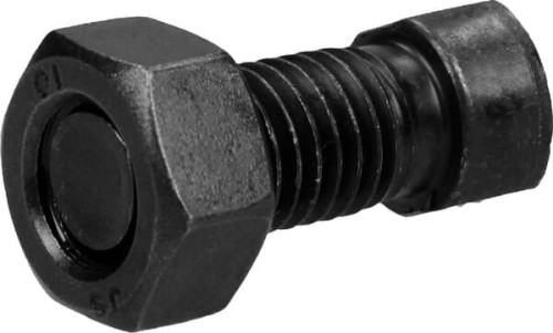 Śruba stożkowa dwustronnie ścięta Kverneland, M12 x 34 mm z nakrętką KK013228R - Intertraktor