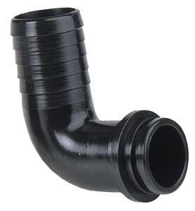 Przyłącze węża 90° pod nakrętke nasadową z pierścieniem uszczelniającym Arag, 38 mm 116638