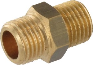 Mosiężna złączka 2xGZ 3/8" FG28038MS