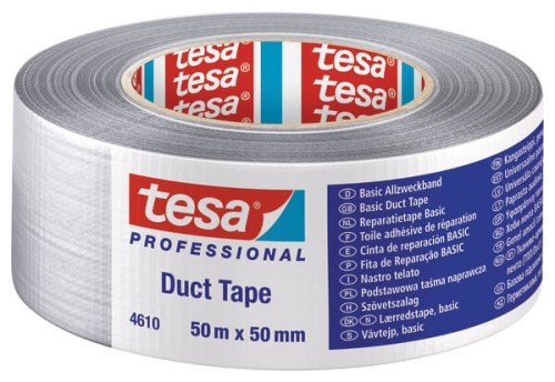 Taśma klejąca, srebrna 50 mm x 25 m T046100000101 - Intertraktor