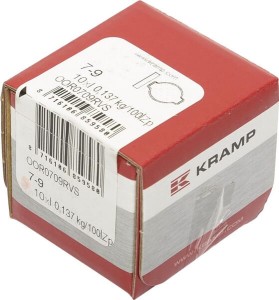 Opaska z dwoma uszami ze stali szlachetnej 7-9 mm OOR0709RVS