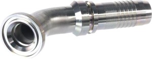 Końcówka węża SFL-NS z kołnierzem 45° 3000, DN40 60.3 mm SFLNS402445