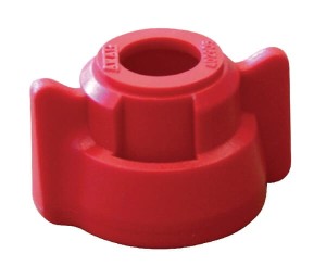Pokrywka dyszy, bagnet, Ø11.9H, czerwony, Arag 40290503
