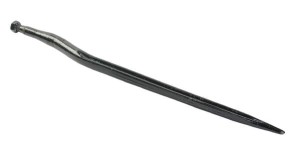 Ząb ładowacza, wygięty: 58 mm profil podwójne T 36x815 mm końcówka szpiczasta z nakrętką M22x1.5 czarny Stoll 0476250