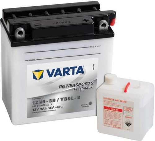 Akumulator 12V 9Ah 85A Powersports Freshpack VARTA 509015009I314PS - Intertraktor