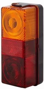 Lampa tylna zespolona 170x75mm, prawa/lewa 2VA998531031