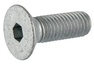 Wkręt z łbem stożkowym płaskim M10x30 mm kl. 10.9 3016123