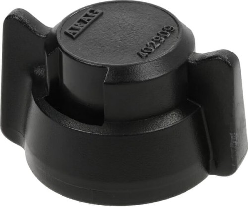 Pokrywka zamknięta, bagnet, czarny, Arag 40290901 - Intertraktor
