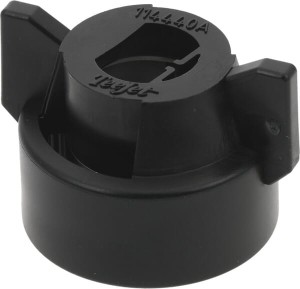 Pokrywka dyszy, bagnet, SW8, czarny, TeeJet CP114440A1CE