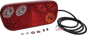 Lampa tylna zespolona LED, prawa 12/24V LA111330