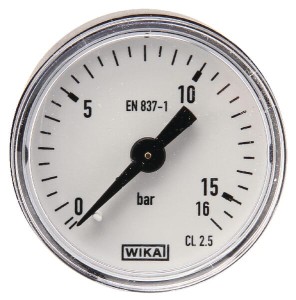 Manometr ø40 mm 0-16 bar przyłącze tylne 1/8" MA4016B02PL