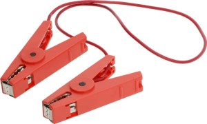 Kabel przyłączeniowy do ogrodzenia z 2 zaciskami, 60cm 702031FA