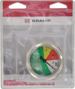 Manometr Ø 63 mm 0-1-8-15-25 bar przyłacze tylne 1/4" KRMA630825BP001