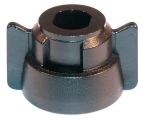 Pokrywka dyszy, bagnet, SW11, czarny, Arag 40290101