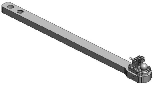 Płyta nośna zaczepu K80® JD 9470RX, 9520RX, 9570RX, 9620RX 009644100A17 - Intertraktor