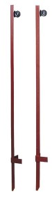 Palik stalowy kątowy, 165 cm, 3 mm AKO 44453
