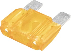 Bezpiecznik płaski Maxi, 24V 40A L=34.3 mm pomarańczowy 1410004040