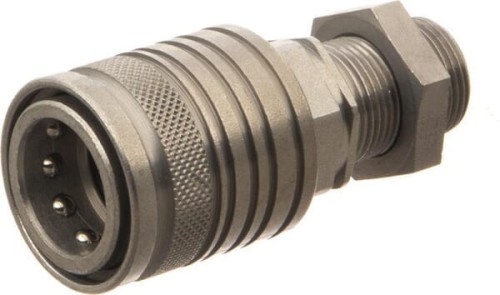 Szybkozłącze gniazdo SKP-F 1/2" gwint grodziowy M22x1.5 14S SKPF12T22 - Intertraktor