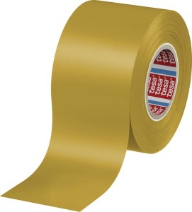 Taśma wielofunkcyjna z miękkiego PCW, żółta, 33 m x 50 mm, TesaFLEX® T041630000907