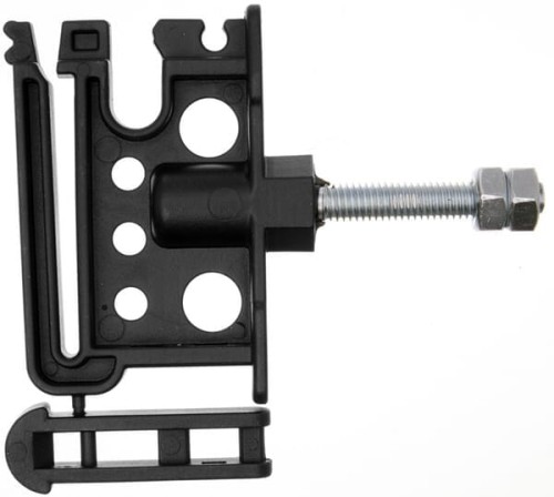 Izolator do taśmy, czarny, z gwintem metrycznym M6x35 mm 25 szt. AKO 441392 - Intertraktor