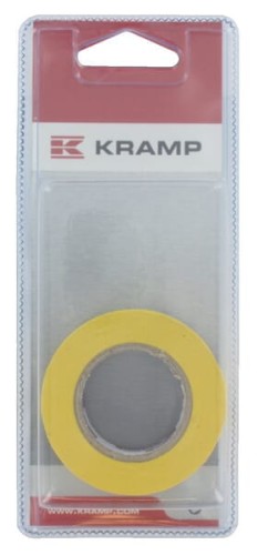 Taśma izolacyjna Kramp Blister, żółta 15 mm x 10 m (1 x ) KREM20401P001 - Intertraktor