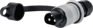Złącze 3-bieguny, Fuse-led 25036200FULEM20
