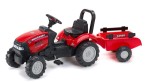 Ciągnik na pedały Case IH z przyczepą F961B