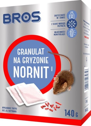 Nornit granulat na gryzonie, 140g 15941701 - Intertraktor