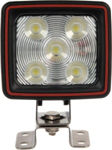 Lampa robocza LED, kwadratowa 67W 5600lm 10/30V z wtyczką Deutsch światło szerokokątne 20 LED Kramp LA10410R