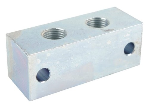 Blok rozdzielający 2 przyłącza 1/8" CLNB2R18 - Intertraktor