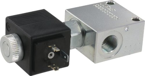 Zawór sterujący 2/2 EC08M NO 24VDC 3/8" BSP EC08MNO002 - Intertraktor