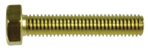 Śruba cały gwint DIN933 M6x25 mm mosiężna Kramp 933625MS