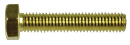 Śruba cały gwint DIN933 M6x25 mm mosiężna Kramp 933625MS - Intertraktor