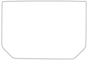 Przednia–dolna (wąska kabina) D41375
