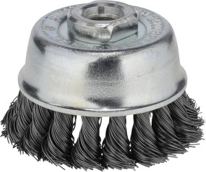 Szczotka stalowa doczołowa splatana, 65 mm M14 751306