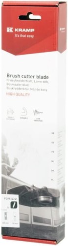 Nóż do kosy 2 zęby mulczujący, L:300 Ø 20 4 mm FGP514241 - Intertraktor