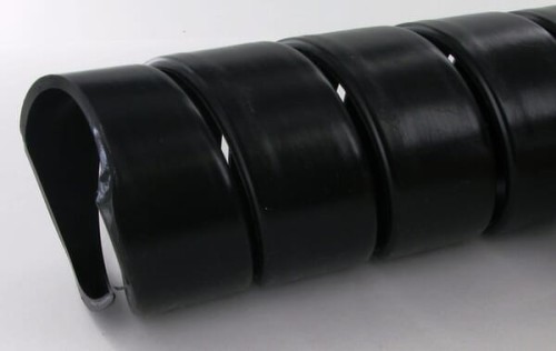 Osłona spiralna węża typ KBV czarna Safeplast, 80-98 mm KBV80Z - Intertraktor