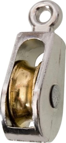 Bloczek do liny pojedynczy na uchu nieobrotowym, 25 mm 1565240625 - Intertraktor