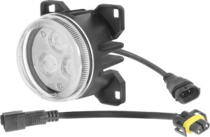 Lampa robocza LED, okrągła 42W 4200lm 10/30V z wtyczką Deutsch + H11 światło rozproszone Kramp LA10447