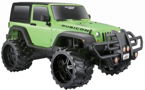 Samochód Jeep Wrangler Rubicon żółty 2.4 GHz MA82704Y - Intertraktor