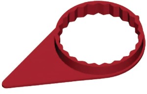Wskaźnik poluzowania nakrętek Checktorque, czerwony, SW 27 5612550