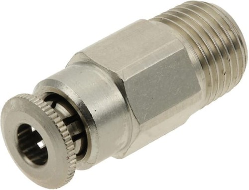 Szybkozłącze proste Ø 4 mm gwint zewnętrzny 1/8" Kramp CLSG4RK18 - Intertraktor