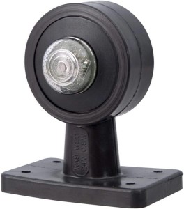 Lampa obrysowa LED, okrągła, 12/24V przezroczysta, przykręcana Waś 1400699702