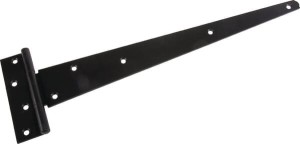 Zawias wzmocniony T 16" / 400 mm czarny TO4196D