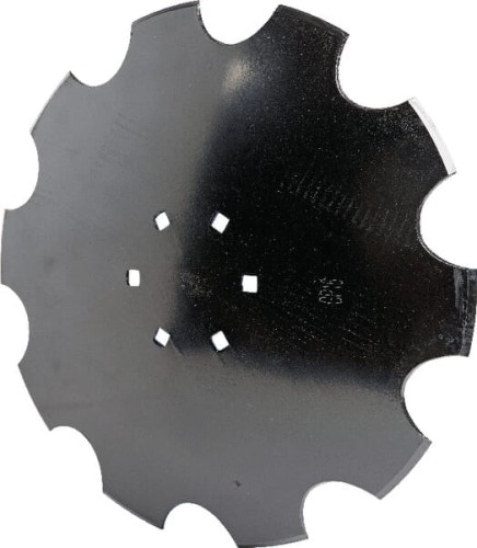 Talerz brony uzębiony, 560x4 mm, 6 otworów 123 mm rozstaw HD560120 - Intertraktor